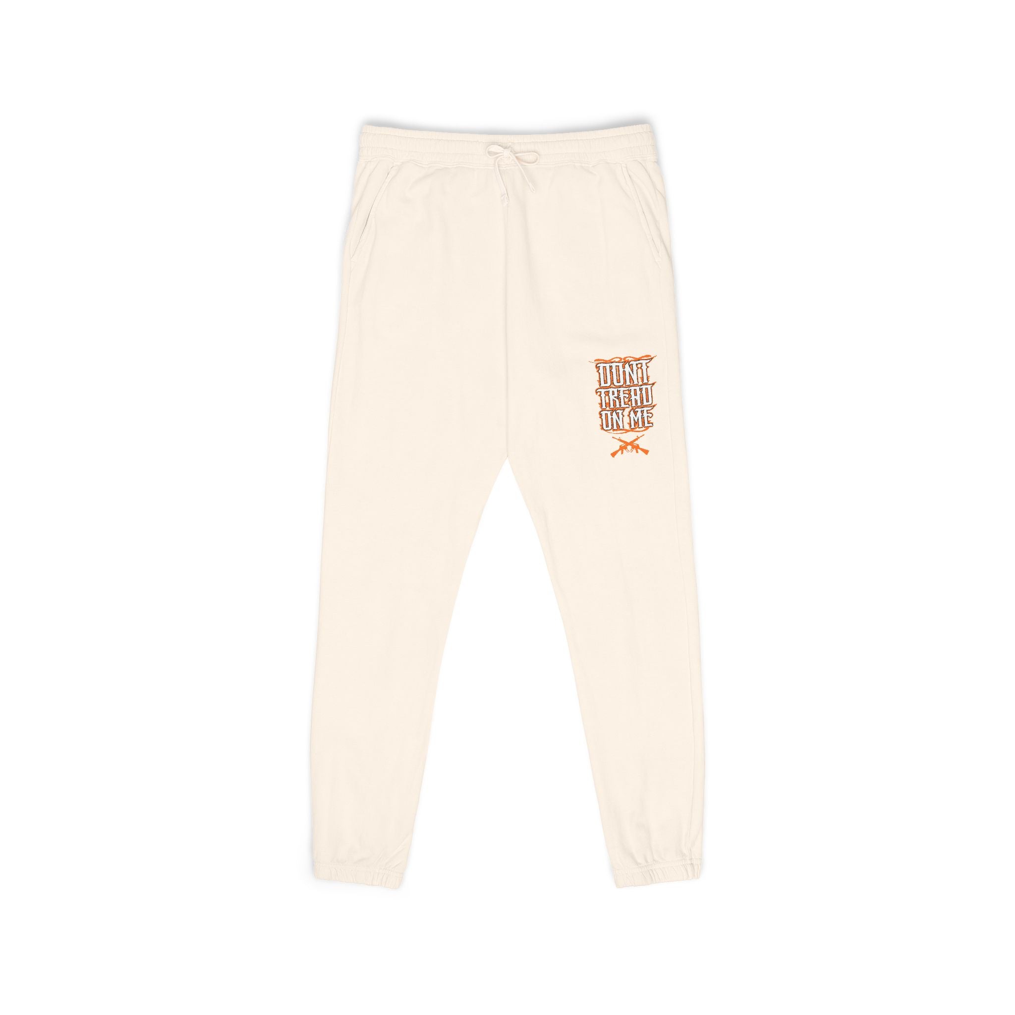 Fleece Sweatpants — 'Don't Be A Jerk' Pocket Graphic Joggers