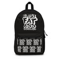 Backpack - I Love Fat Ass Duallies Bold Graphic Black Daypack