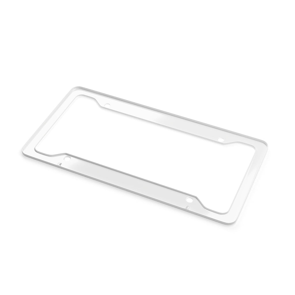 American Flag "DIESEL" License Plate Frame — Patriotic Truck Decal Accessory