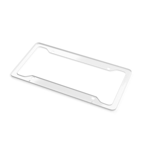 American Flag "DIESEL" License Plate Frame — Patriotic Truck Decal Accessory
