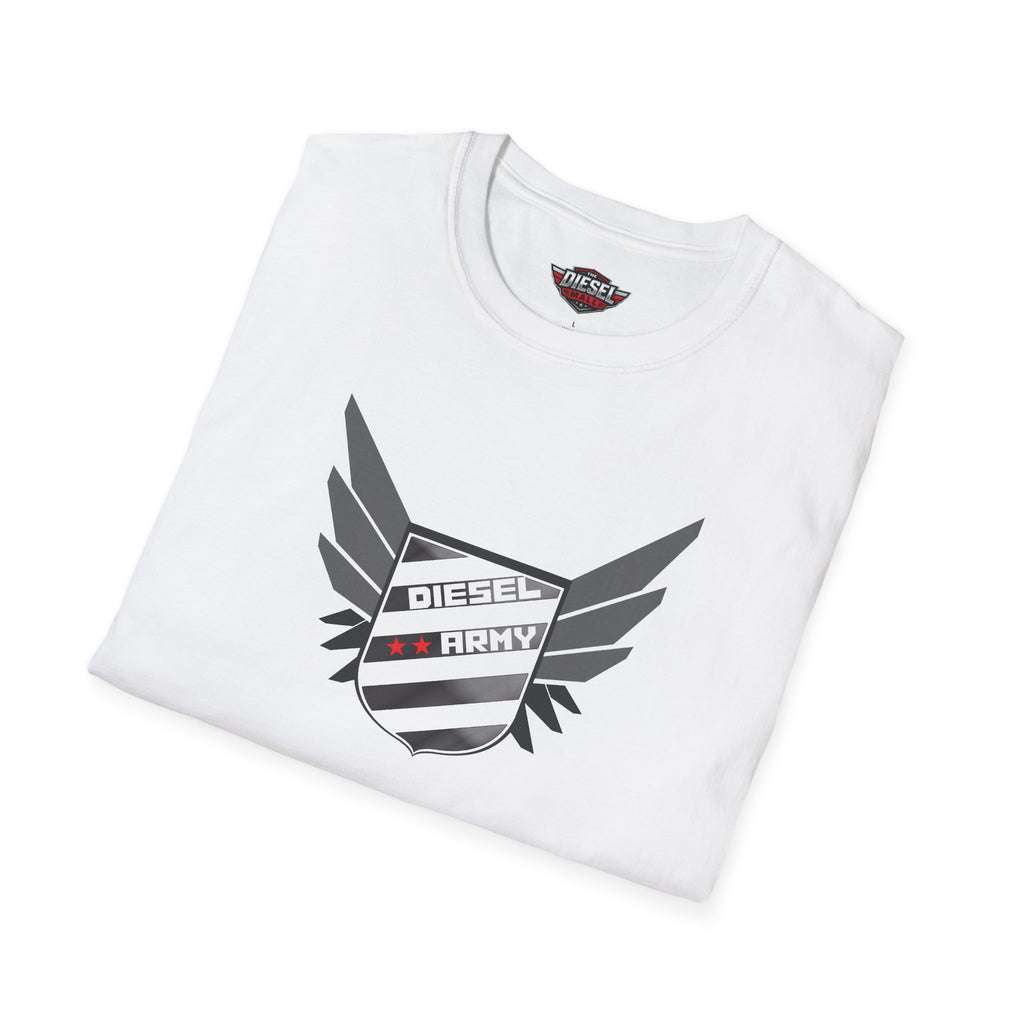 Diesel Rally Shield T-Shirt — Vintage Racing Crest Tee