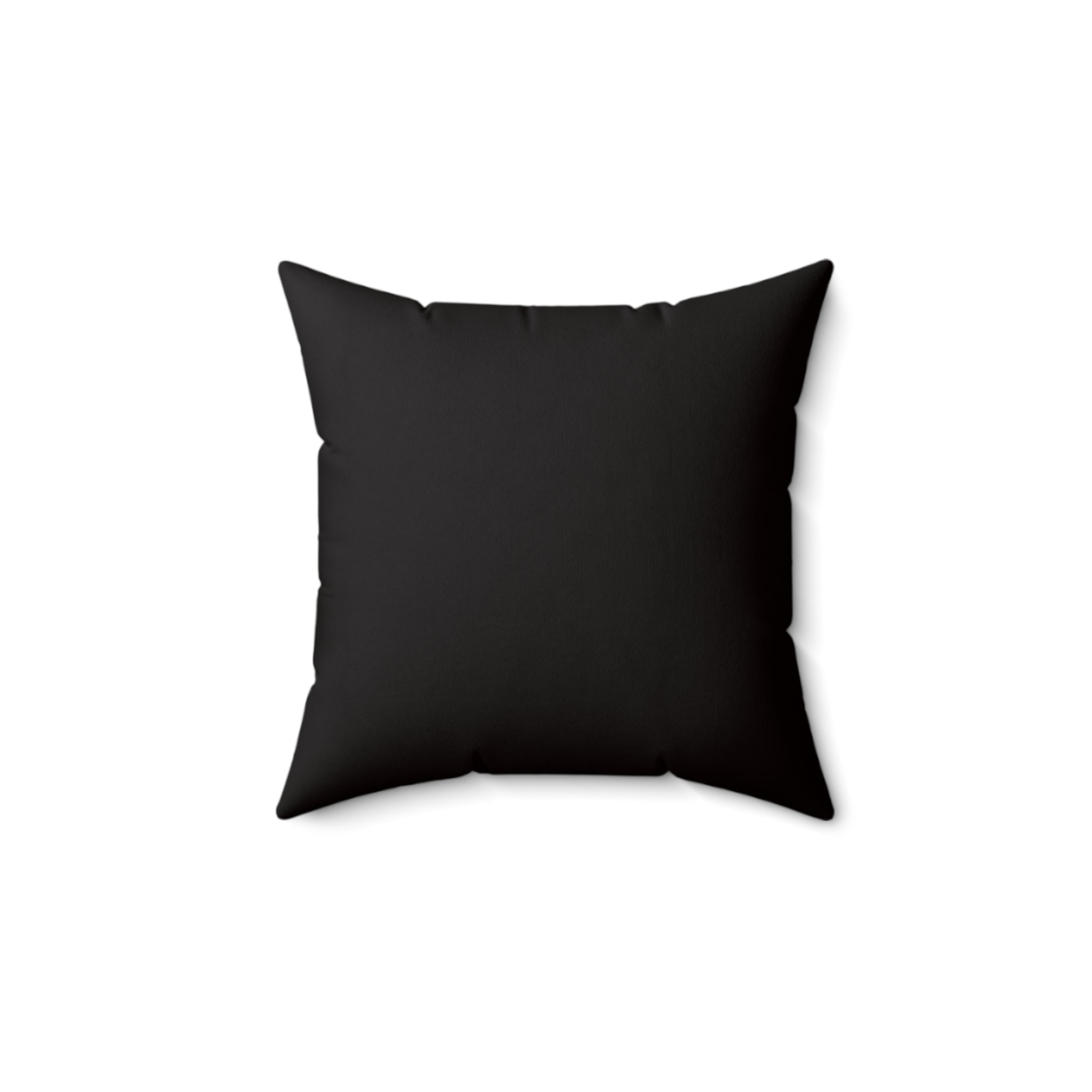 Diesel Army Crest Throw Pillow — Black Spun Polyester Accent Cushion