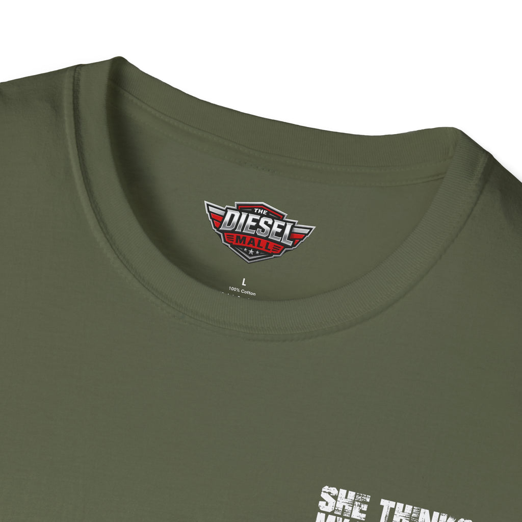 'She Thinks My Tractor Is Sexy' Graphic T‑Shirt