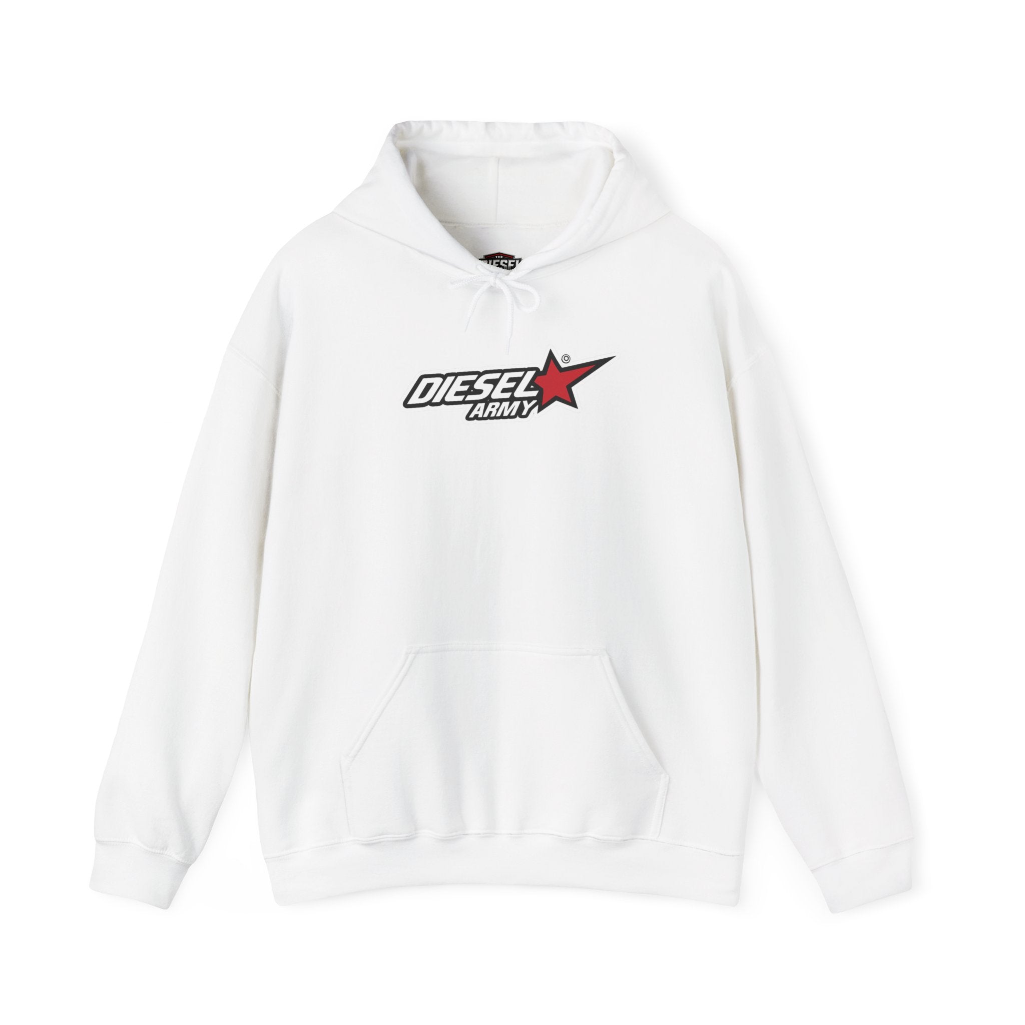 Diesel Army Hoodie - Retro Star Logo Pullover