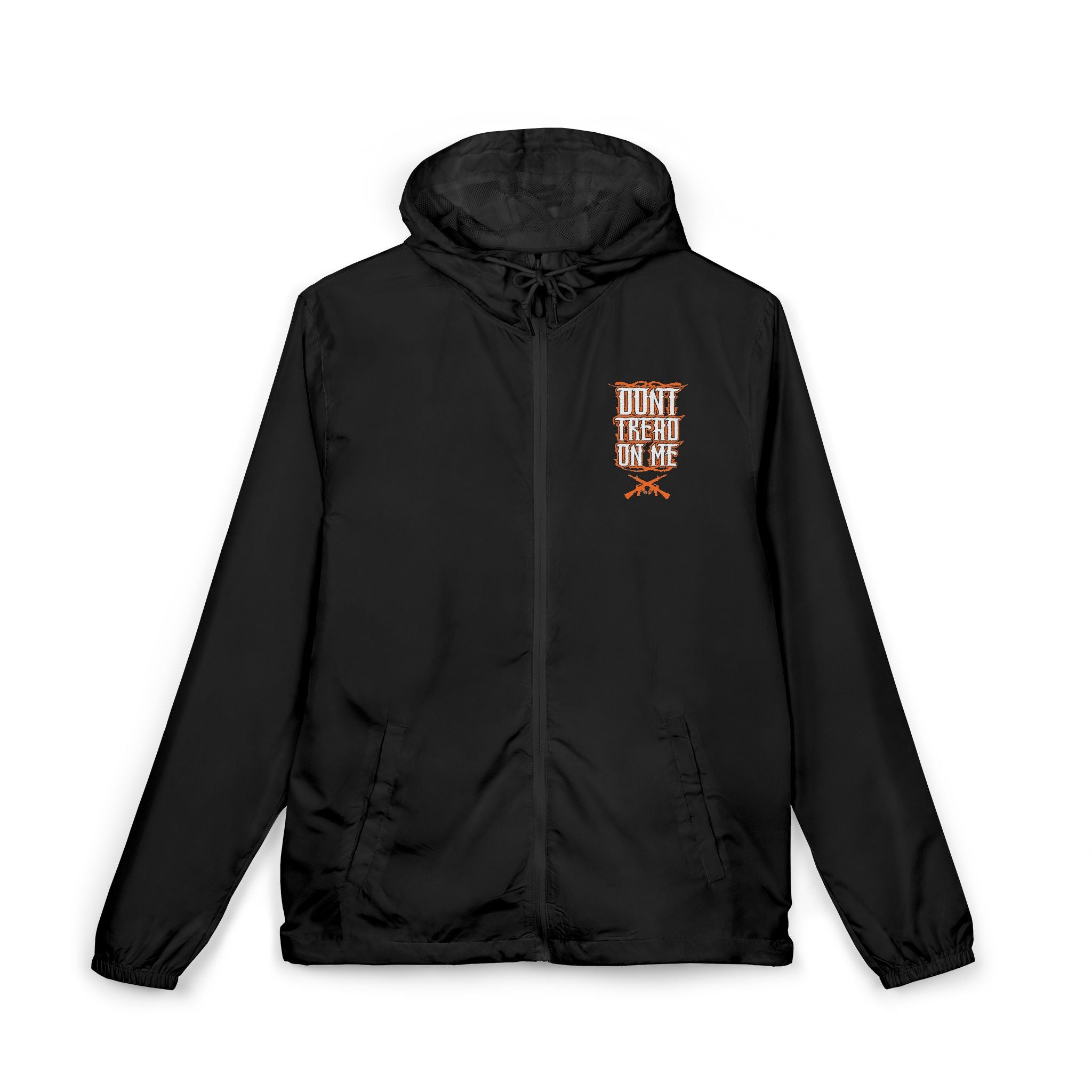 Windbreaker — "Don't Tread On Me" Camo Windbreaker Jacket