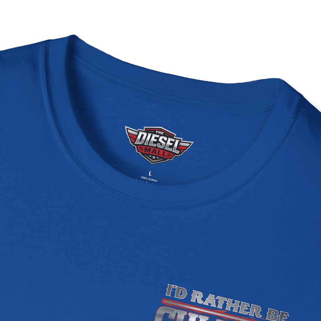 Cummins Truck T-Shirt — "I'd Rather Be Cummin' Than Strokin'" Diesel Tee