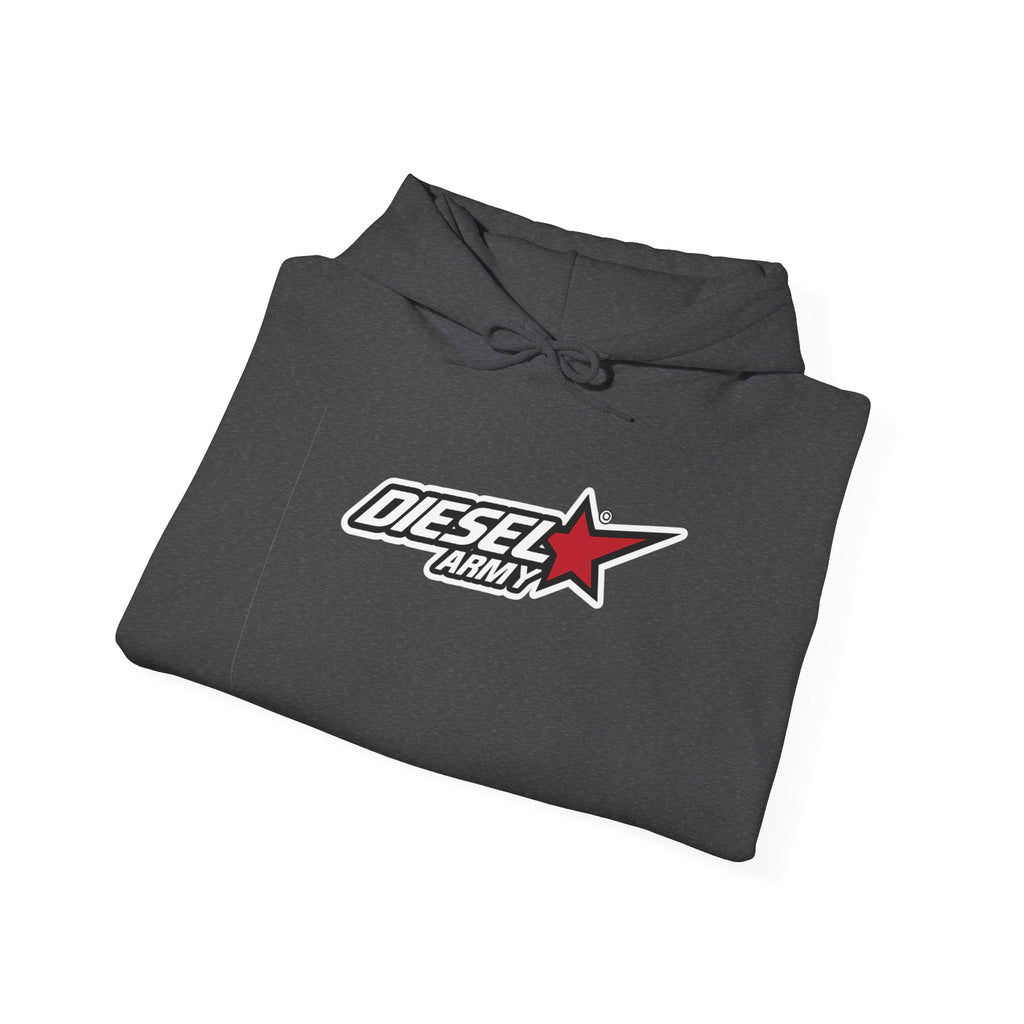 Diesel Army Hoodie - Retro Star Logo Pullover
