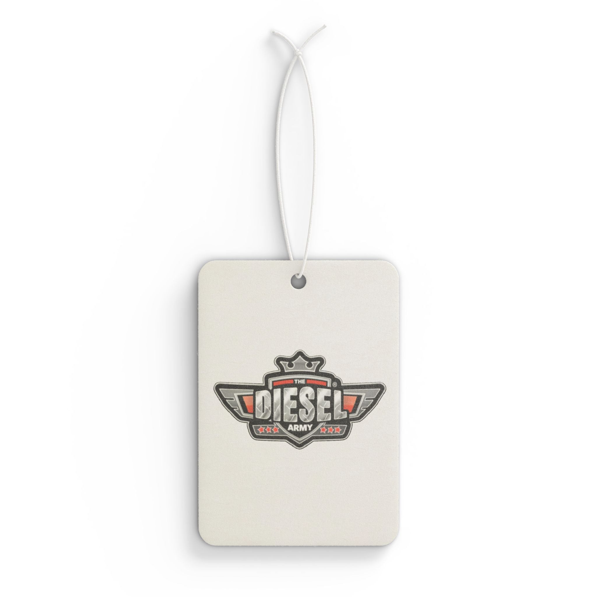 Diesel Army Logo Car Air Freshener – Rugged Automotive Scent Tag