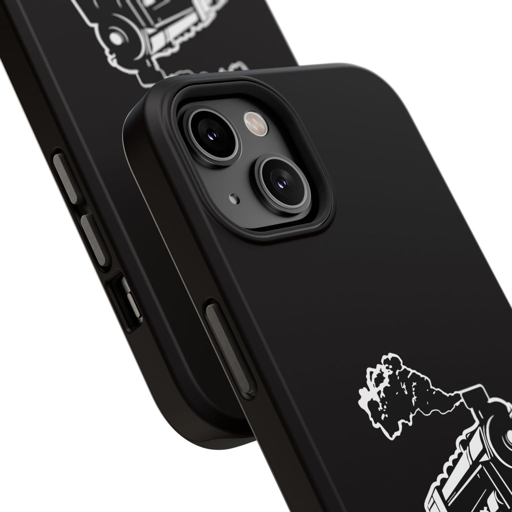Train Graphic Phone Case — “Goin' Loco!” Impact-Resistant Protective Case