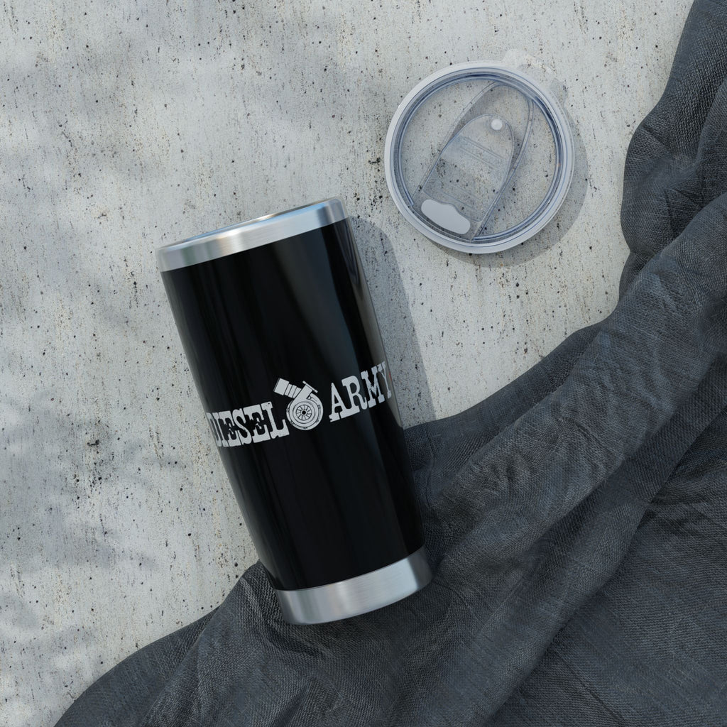 Diesel Army Logo 20oz Travel Tumbler — Insulated Stainless Steel Coffee Cup