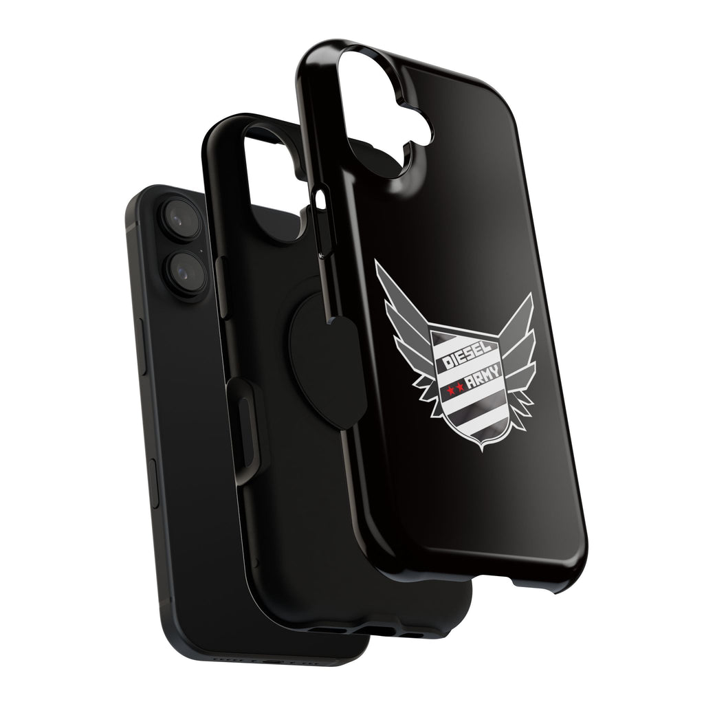 Phone Case — Black Diesel Army Emblem Impact-Resistant Case