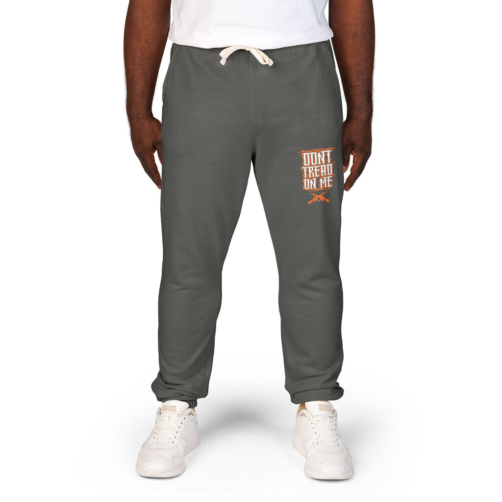 Fleece Sweatpants — 'Don't Be A Jerk' Pocket Graphic Joggers