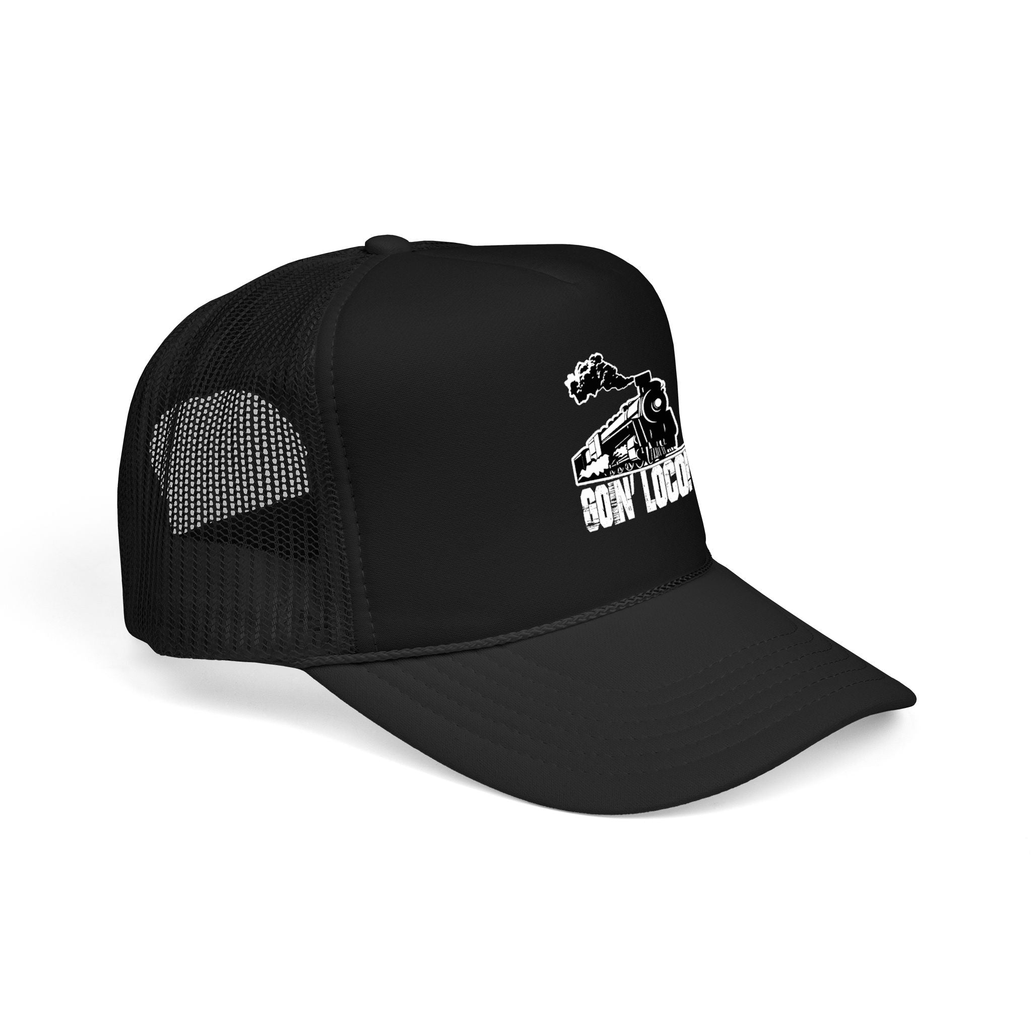Vintage Train "Goin' Loco" Foam Trucker Hat