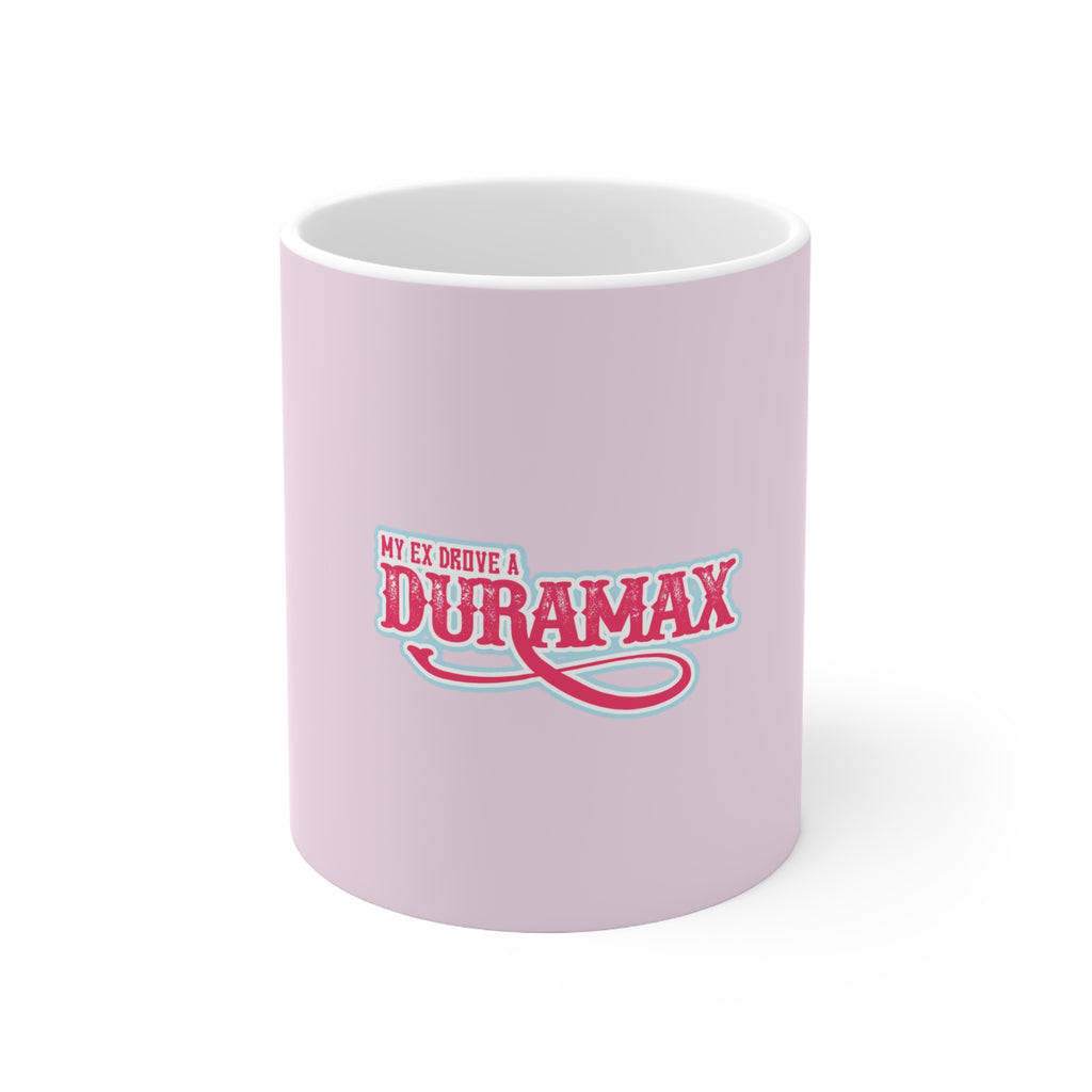 Duramax Ex Joke Coffee Mug — Funny Pink Ceramic Mug (11oz & 15oz)