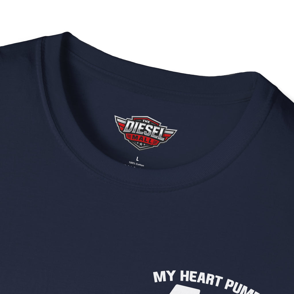 My Heart Pumps 40 Octane T-Shirt — Racing Enthusiast 40th Birthday Tee