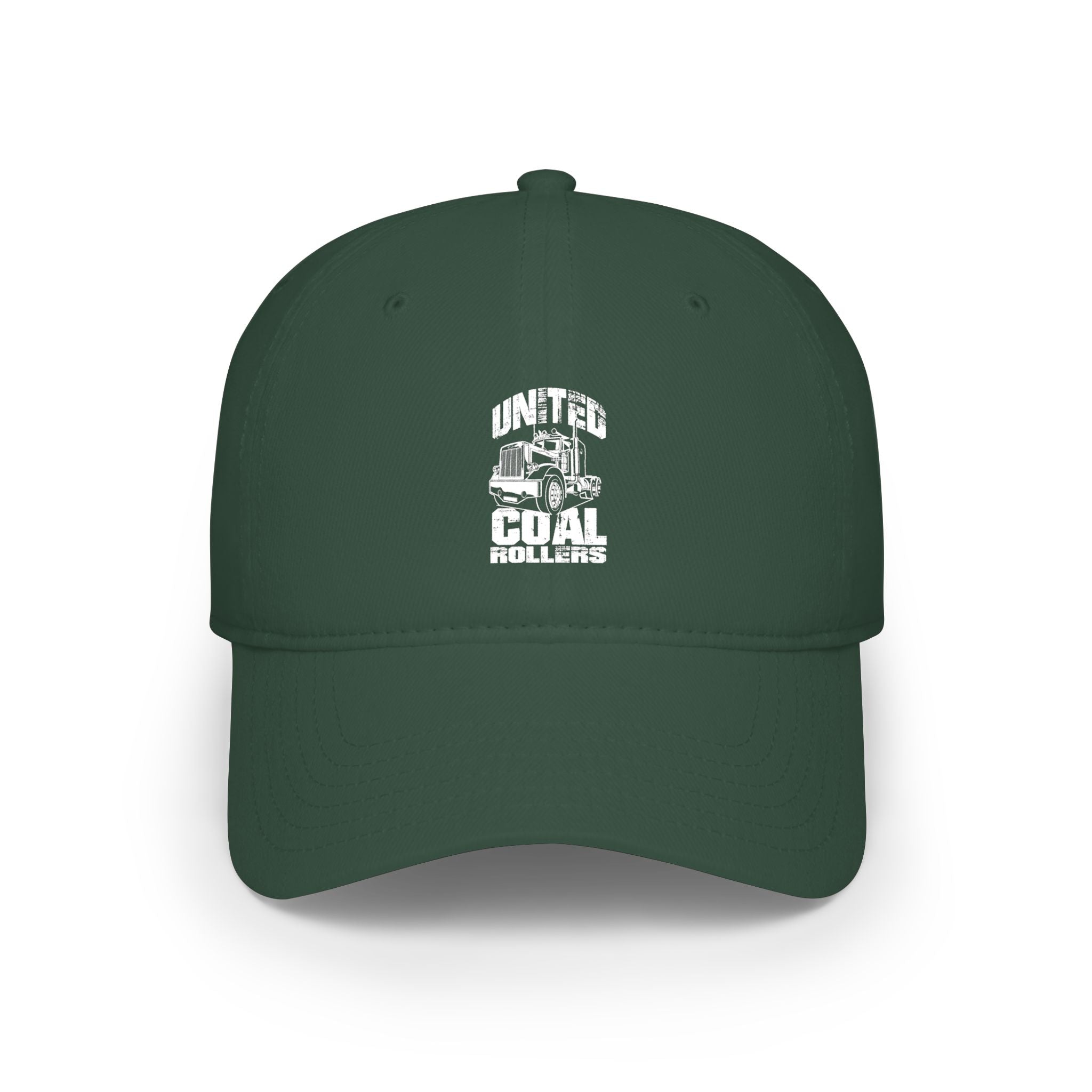 United Coal Miners Low Profile Baseball Cap — Red Coal Mining Trucker Hat