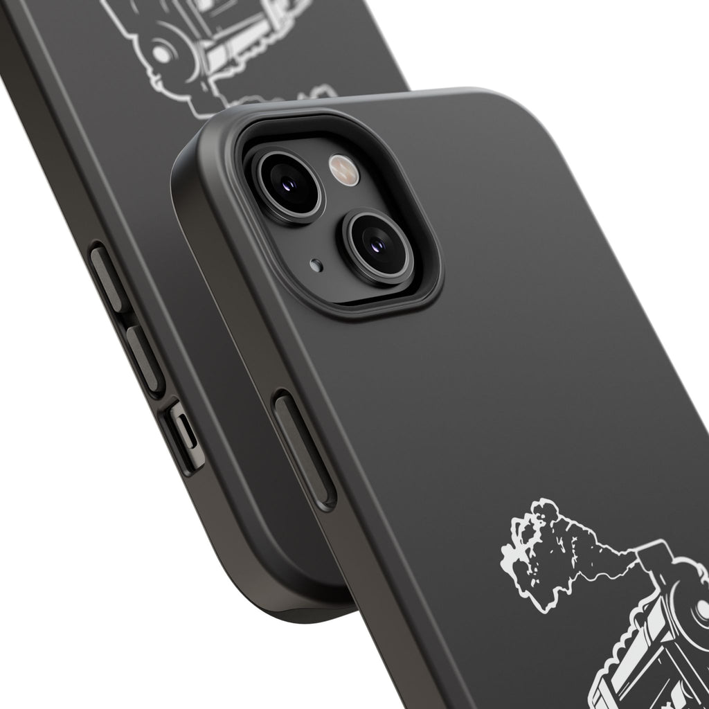 Train Graphic Phone Case — “Goin' Loco!” Impact-Resistant Protective Case