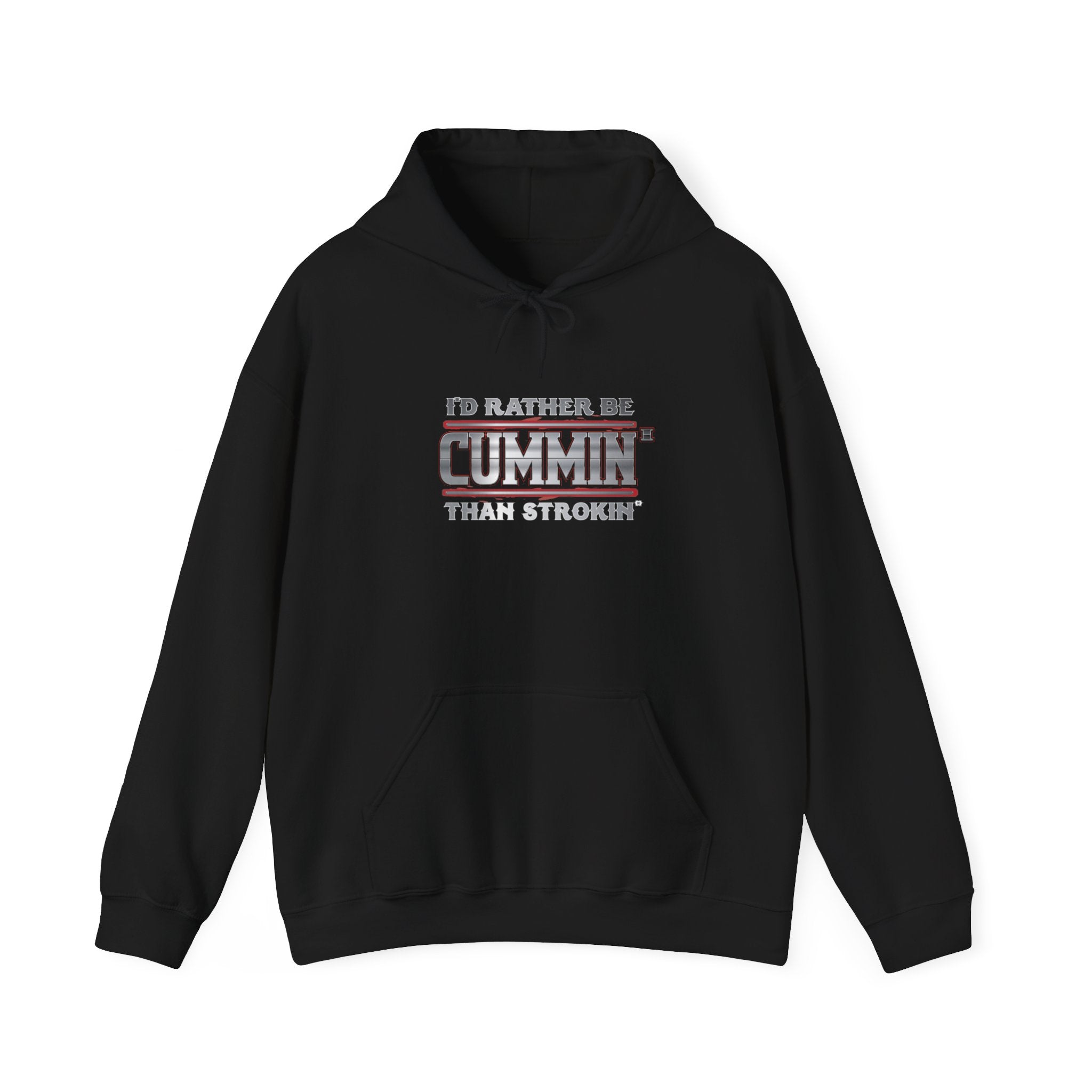 I'd Rather Be Cummin' Trucker Hoodie — Funny Trucker/Camper Pullover