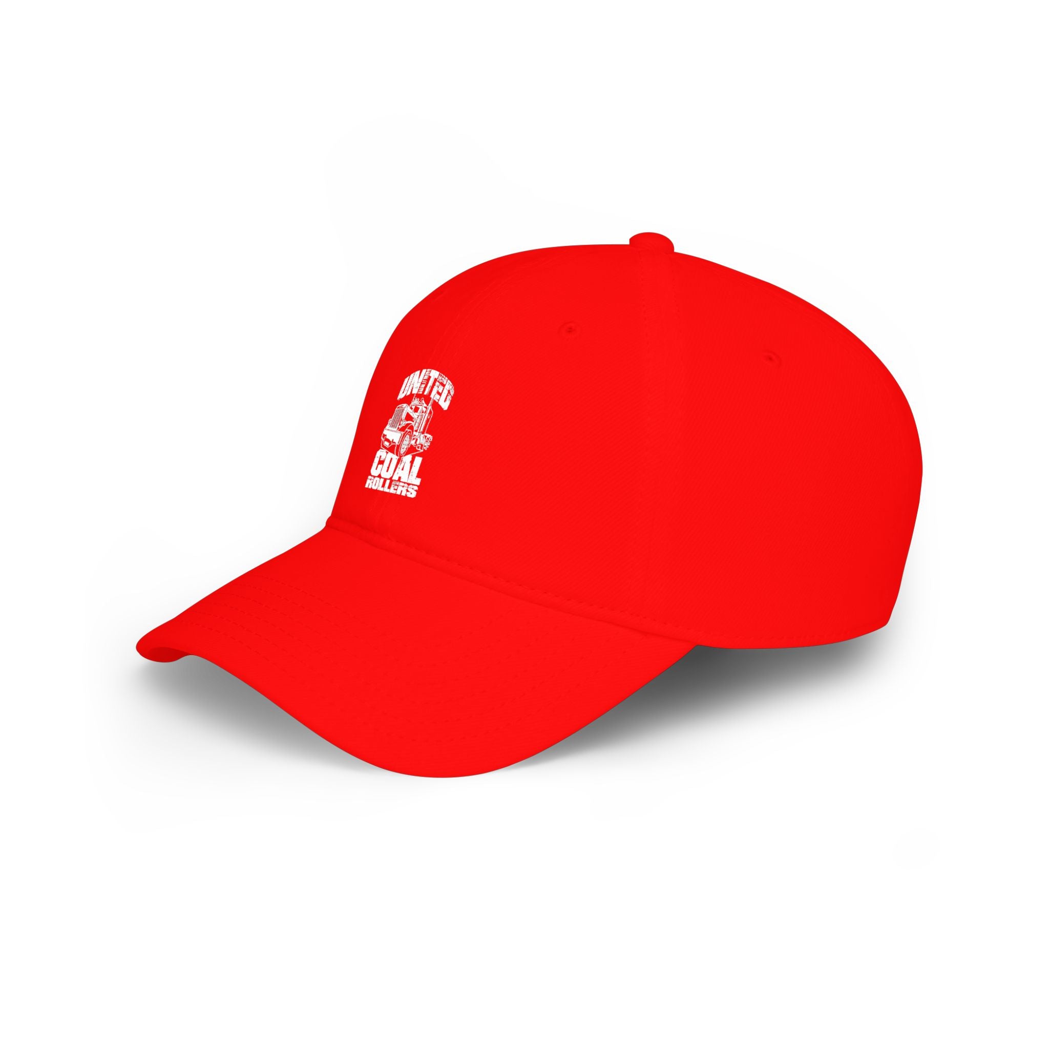 United Coal Miners Low Profile Baseball Cap — Red Coal Mining Trucker Hat