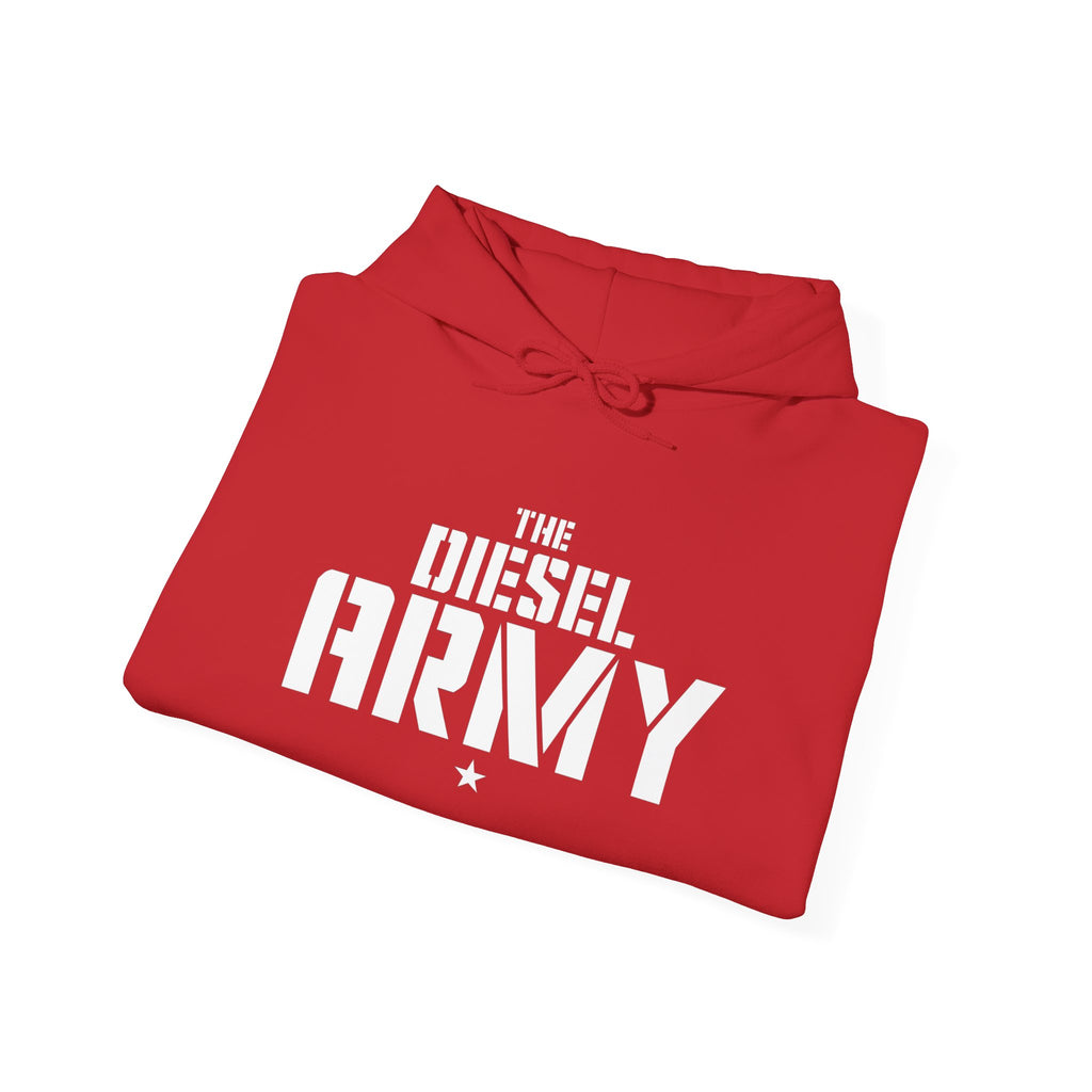 Diesel Army Hoodie — "The Diesel Army" Graphic Pullover for Truck & Diesel Fans