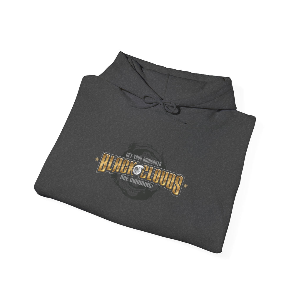 Black /cloudsHoodie —  Graphic Hooded Sweatshirt