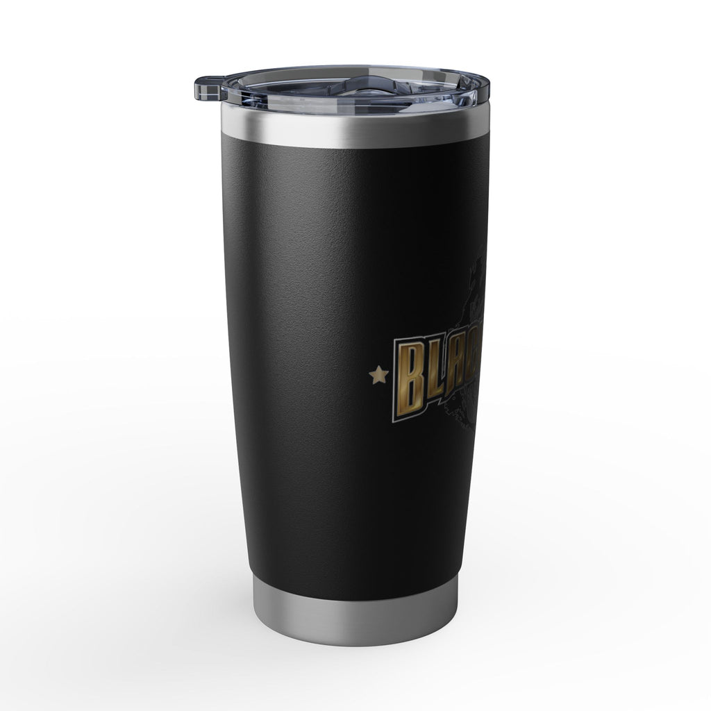 Vagabond 20oz Tumbler – Black Clouds  Logo Insulated Travel Cup
