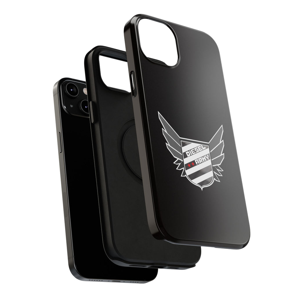 Phone Case — Black Diesel Army Emblem Impact-Resistant Case