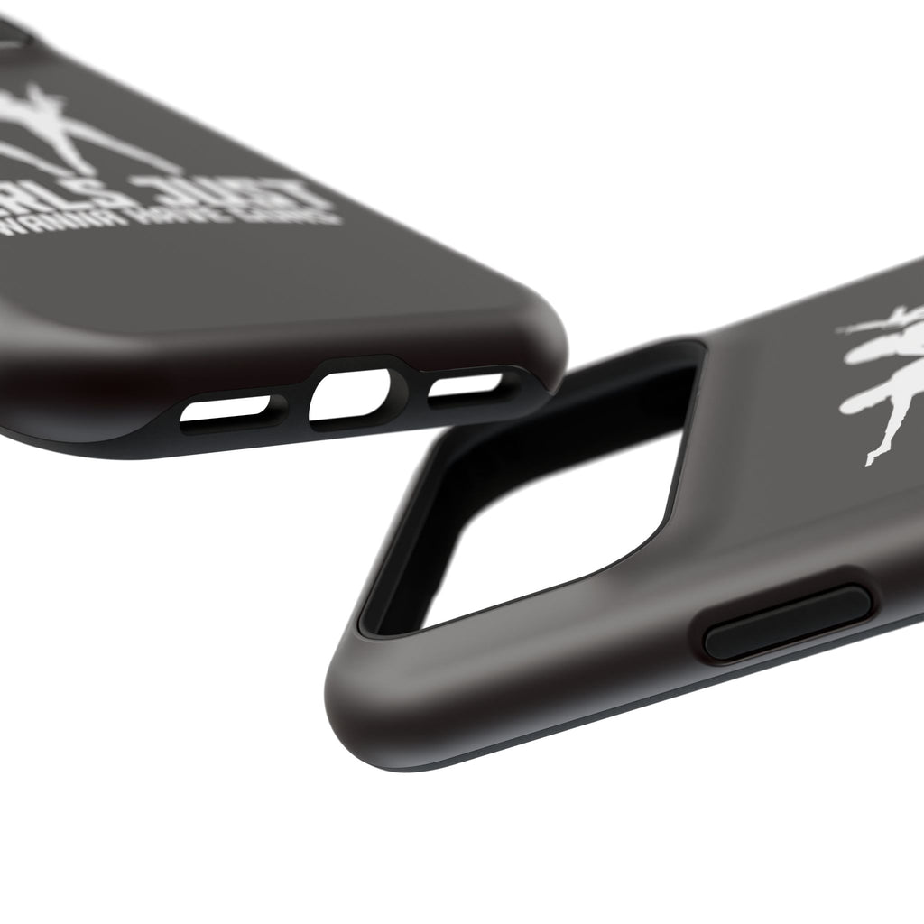 Phone Case — "Girls Just Wanna Have Guns" Impact-Resistant Protective Case
