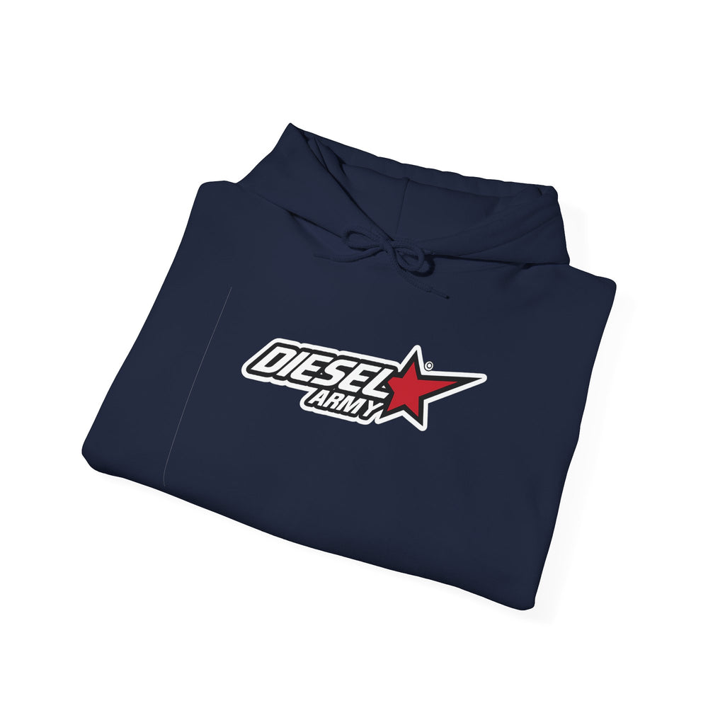 Diesel Army Hoodie - Retro Star Logo Pullover