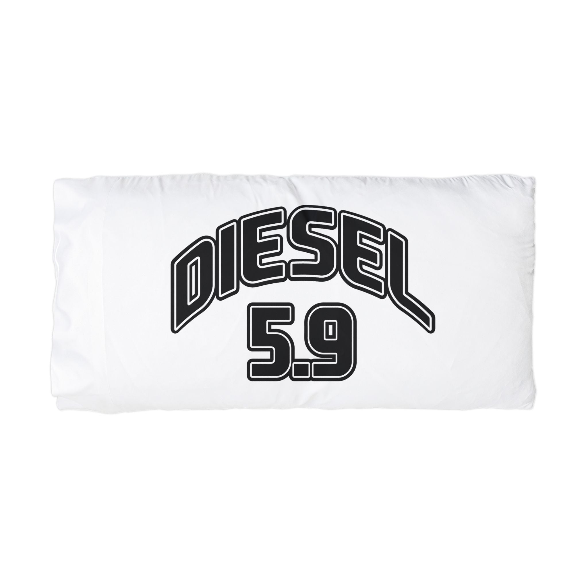 Diesel 5.9 Microfiber Pillowcase – Truck Lover Engine Logo Pillowcase