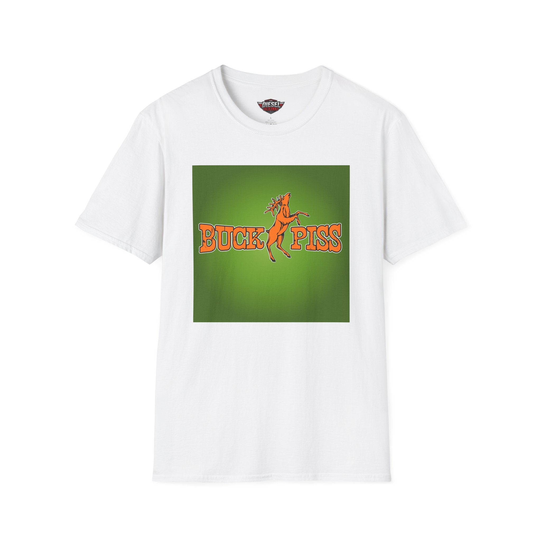 Buck Piss Graphic T-Shirt — Retro Bucking Horse Tee