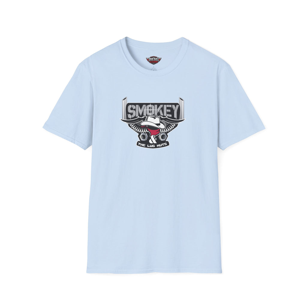 Smokey Motorcycle Eagle T-Shirt — Retro Biker Emblem Tee