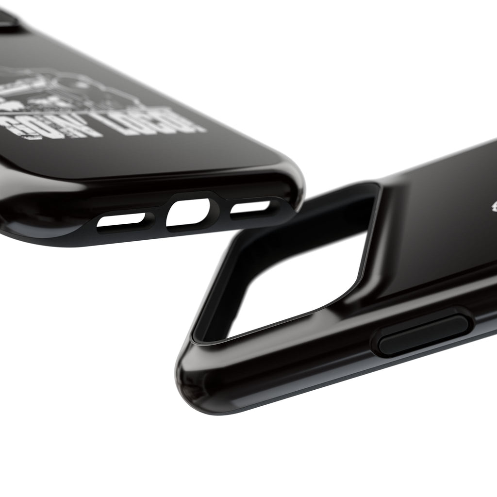 Train Graphic Phone Case — “Goin' Loco!” Impact-Resistant Protective Case