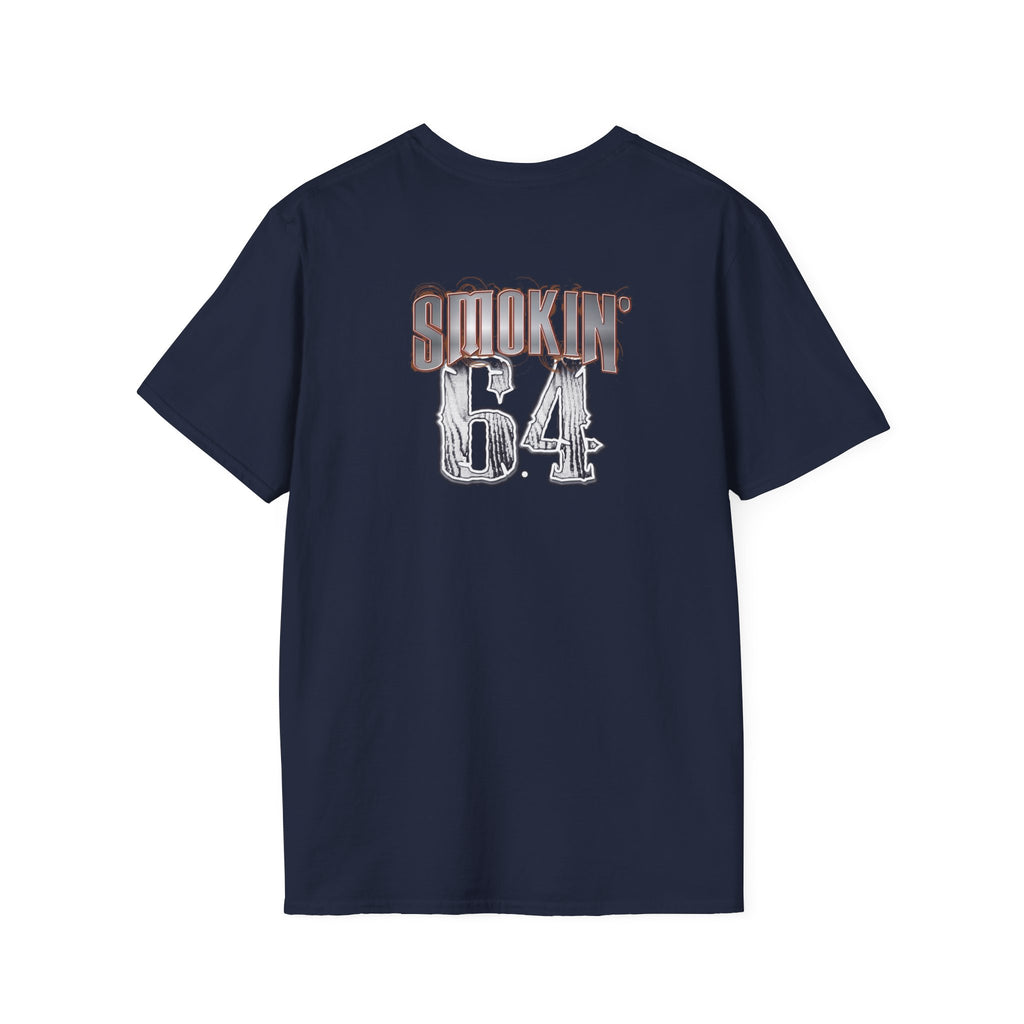Smokin' 64 Graphic T-Shirt — Retro Rustic Logo Tee