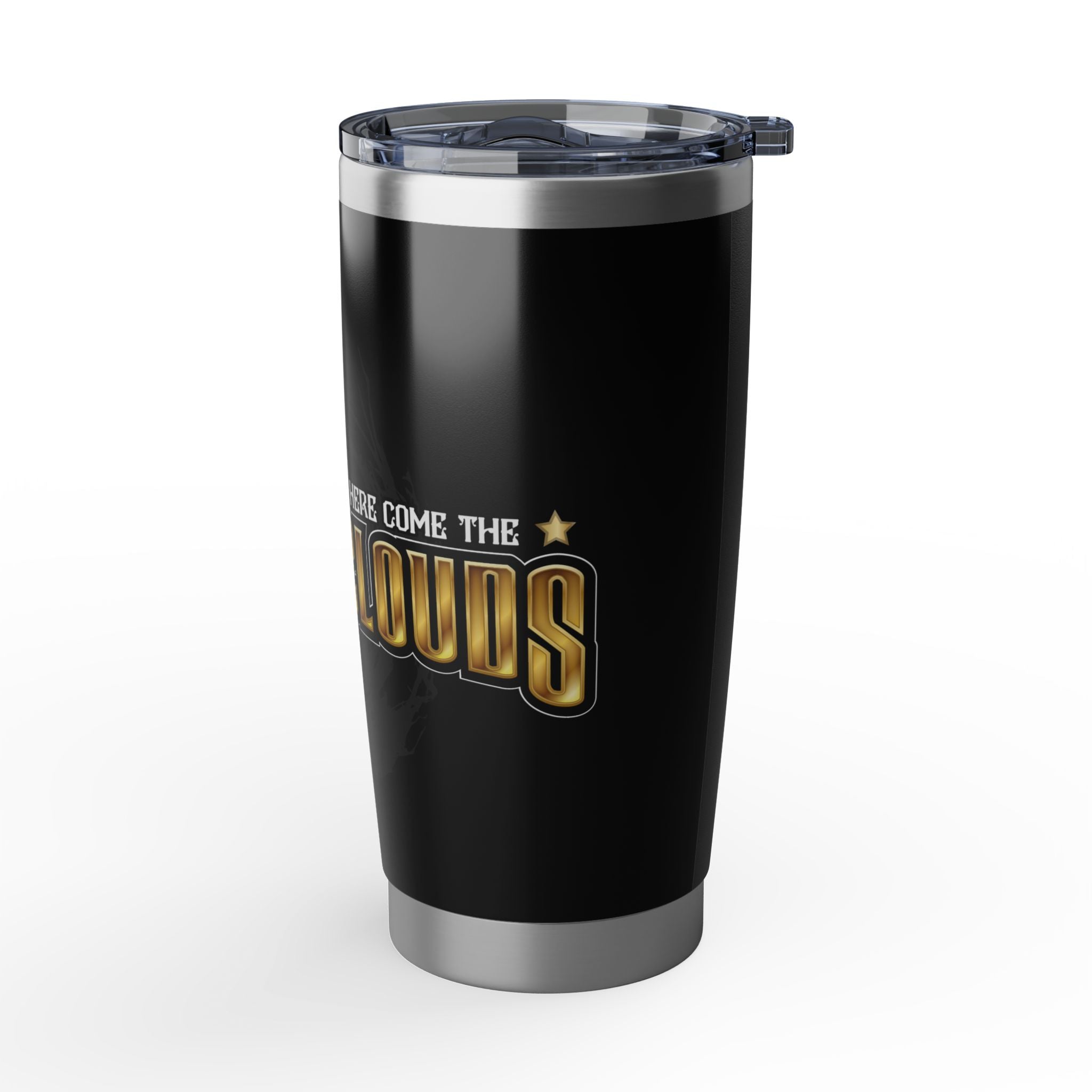 20oz Tumbler — Black Cloud Logo Insulated Travel Cup