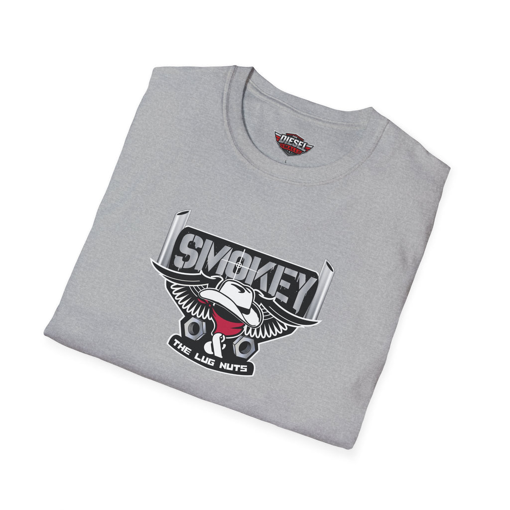 Smokey Motorcycle Eagle T-Shirt — Retro Biker Emblem Tee