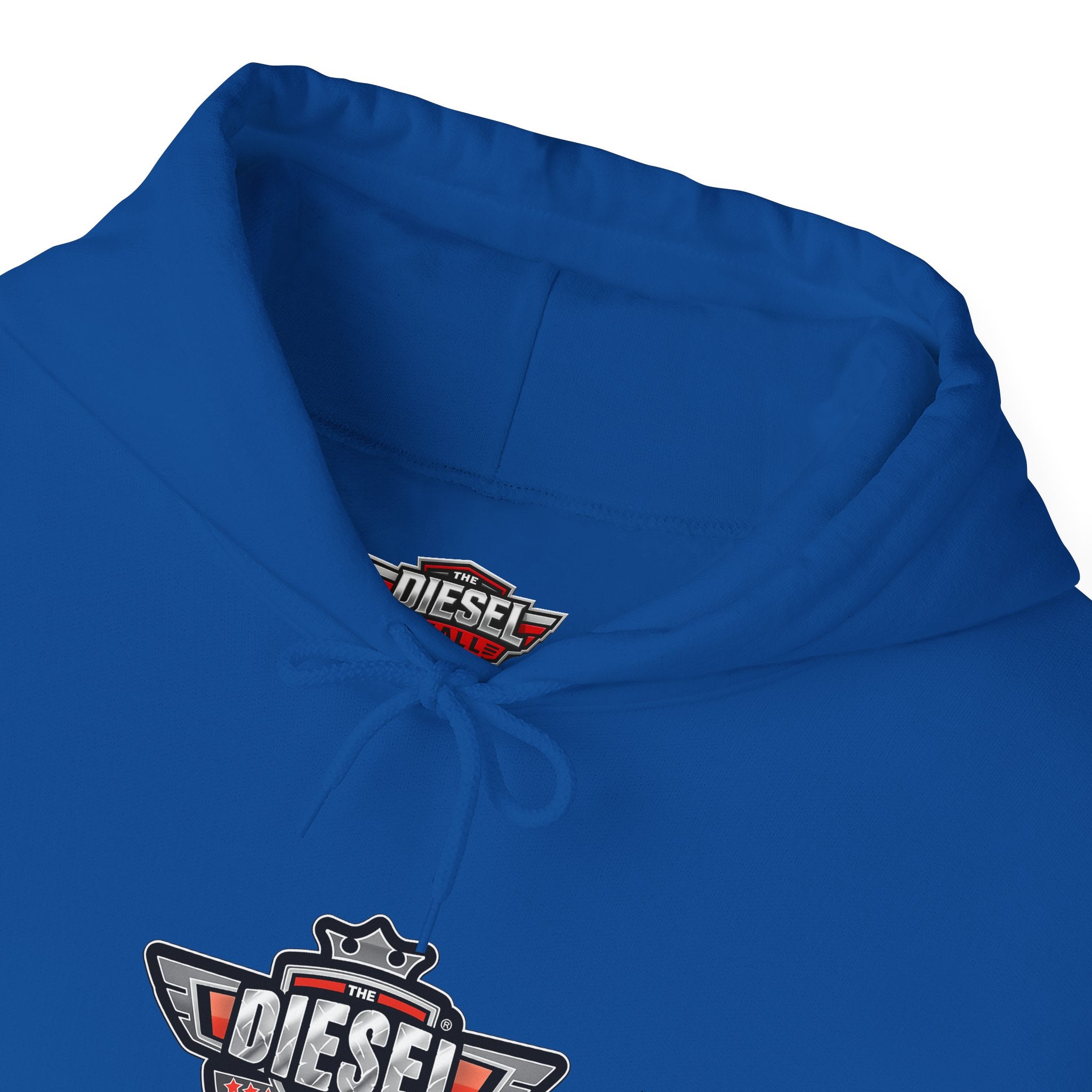 Diesel Logo Hoodie — Retro Motor Emblem Pullover