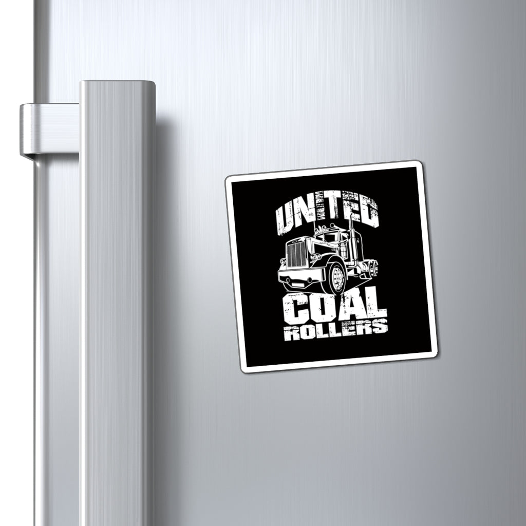 United Coal Rollers Truck Magnet — Truck Refrigerator Decal