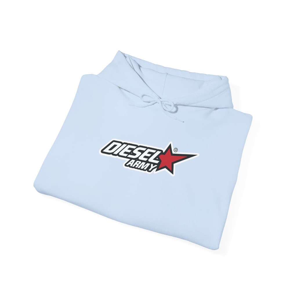 Diesel Army Hoodie - Retro Star Logo Pullover