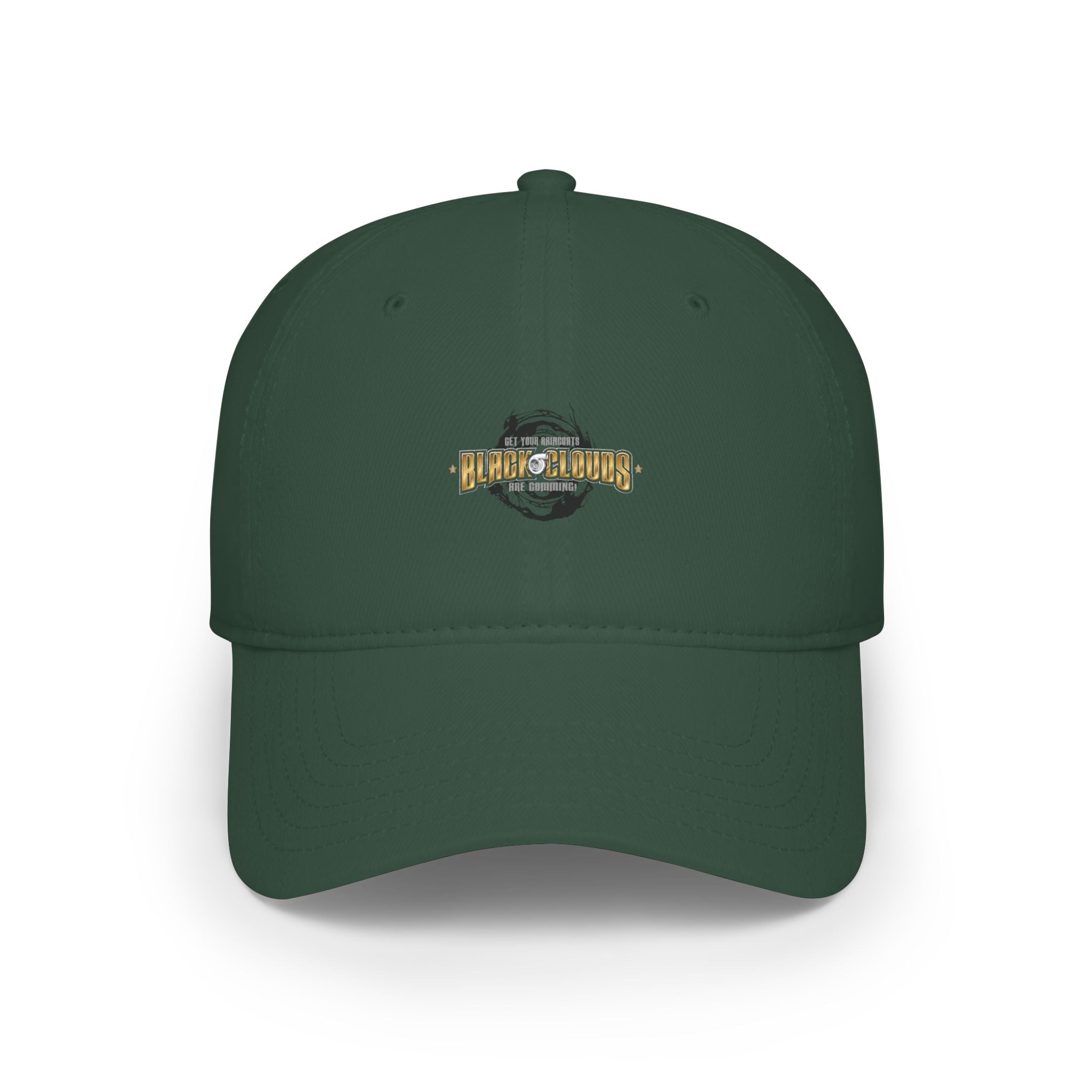Low Profile Baseball Cap — 'Ride or Die' Vintage Motorcycle Logo