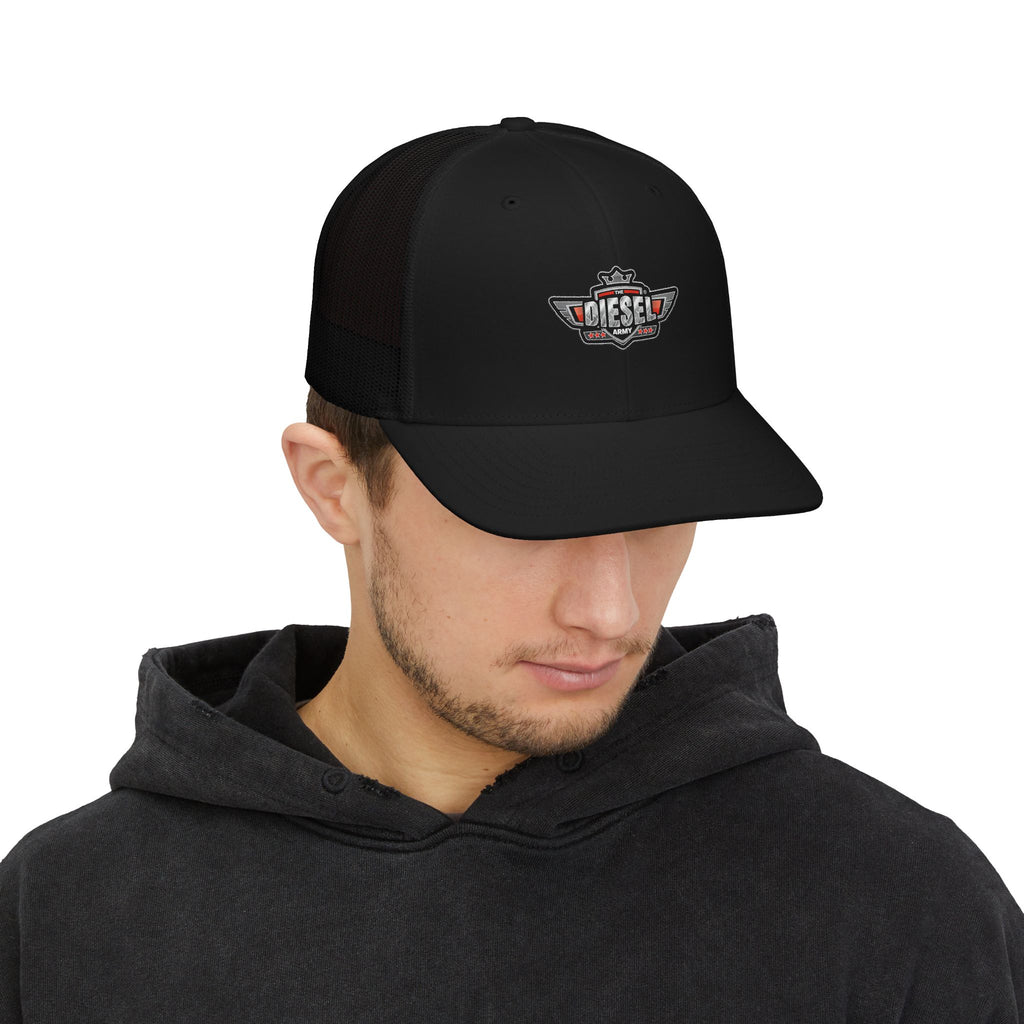 Diesel Engine Logo Snapback Trucker Cap