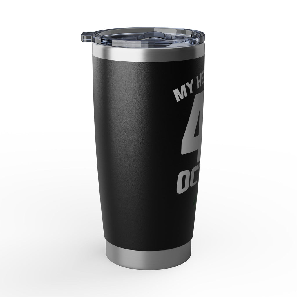 Vagabond 20oz Tumbler — Travel Insulated Stainless Steel Cup with Wanderer Hat Logo
