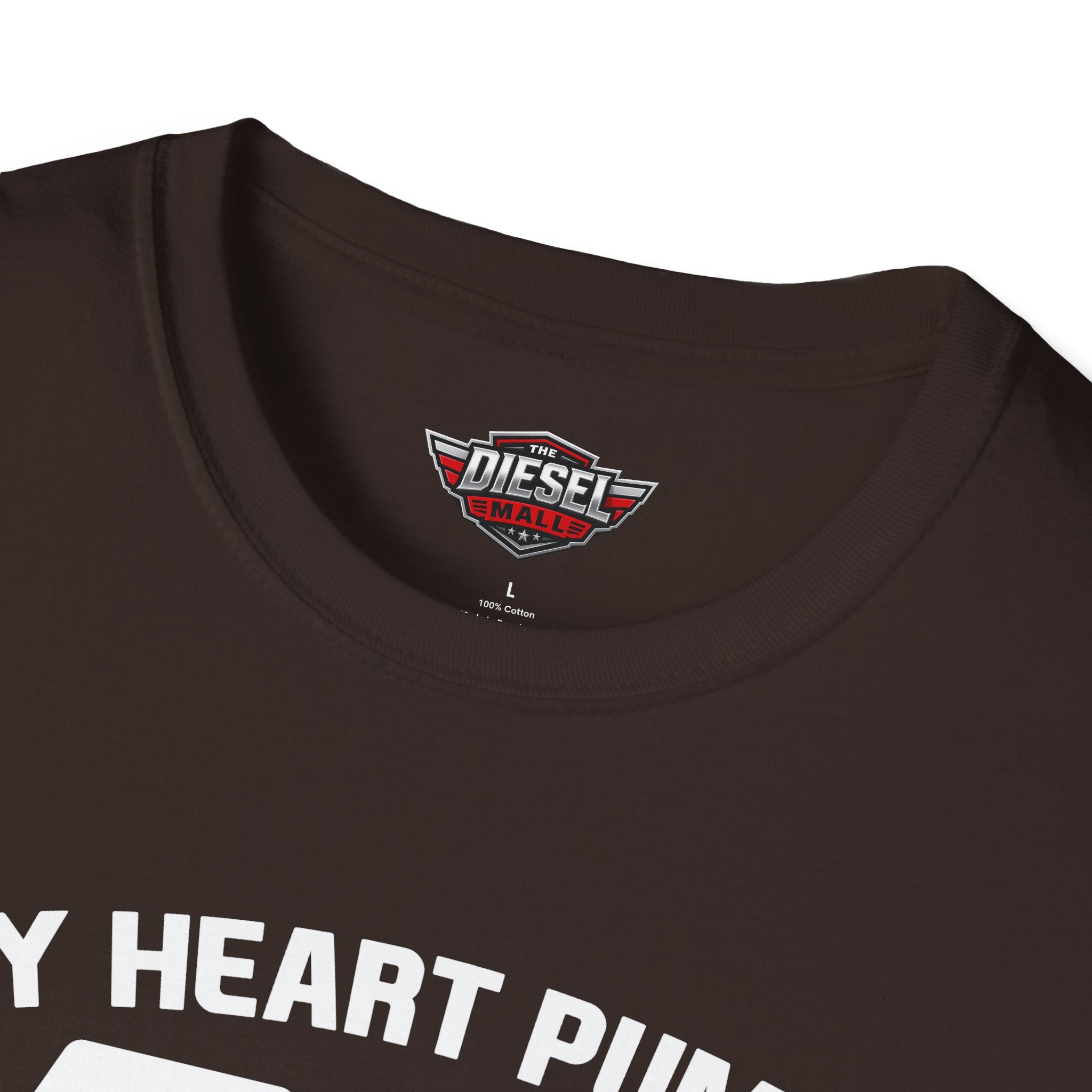 40 Octane T-Shirt — 'My Heart Pumps 40 Octane' Birthday Tee for Car Lovers