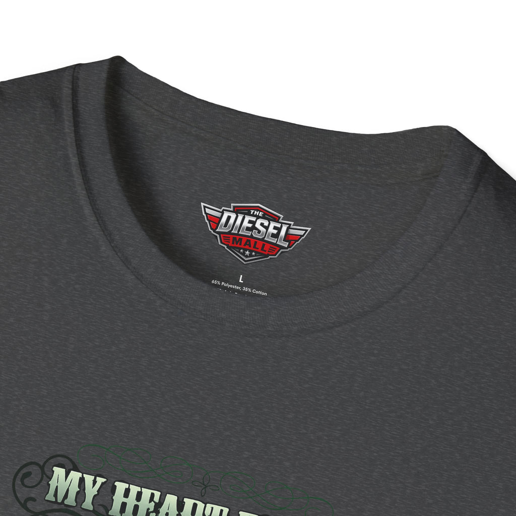 My heart pumps 40 octane — Green Design Tee