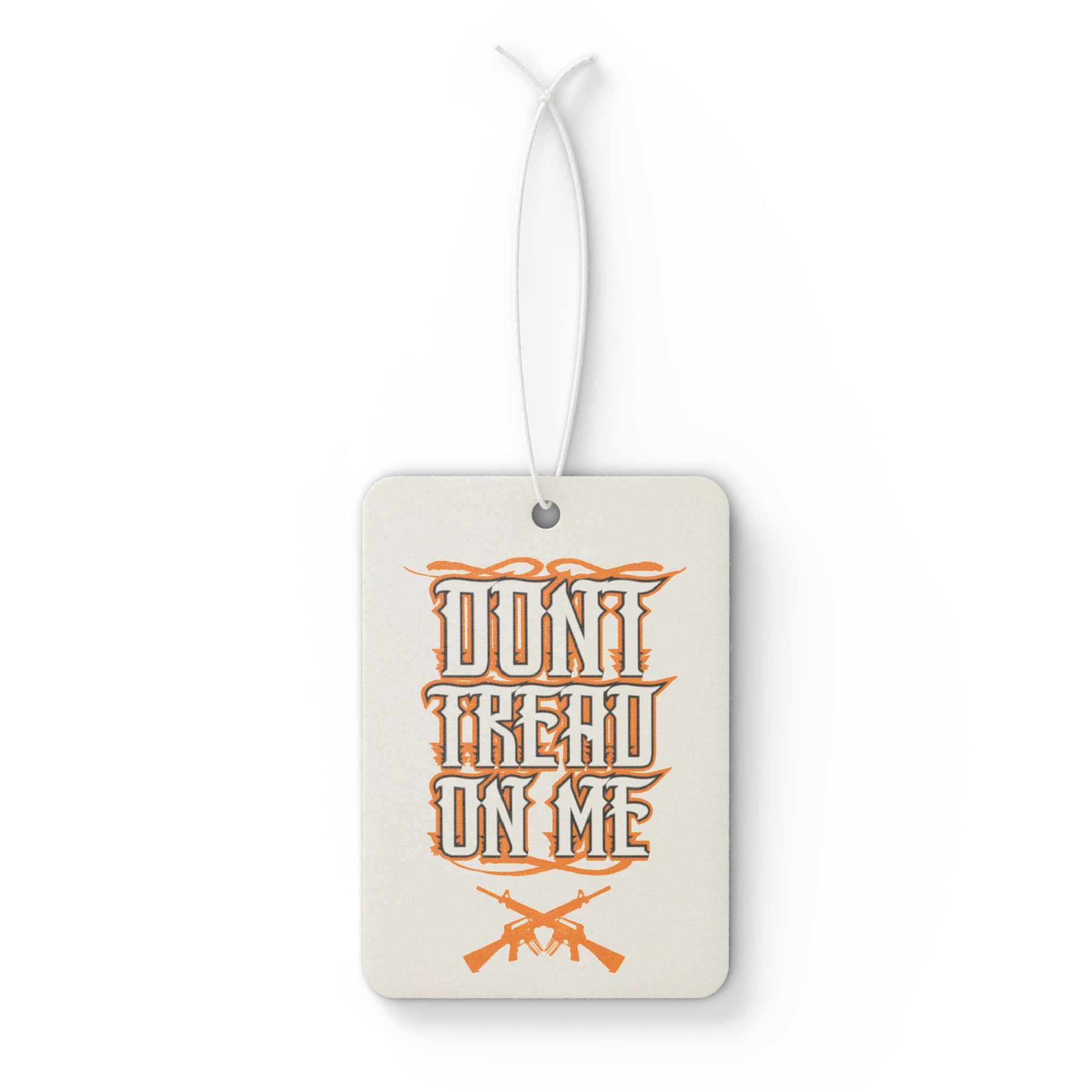 Don’t Tread On Me Car Air Freshener — Patriotic Rustic Scented Ornament