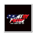 Country Pride Magnet — "These Colors Don’t Run" Patriotic Flag Refrigerator Magnet