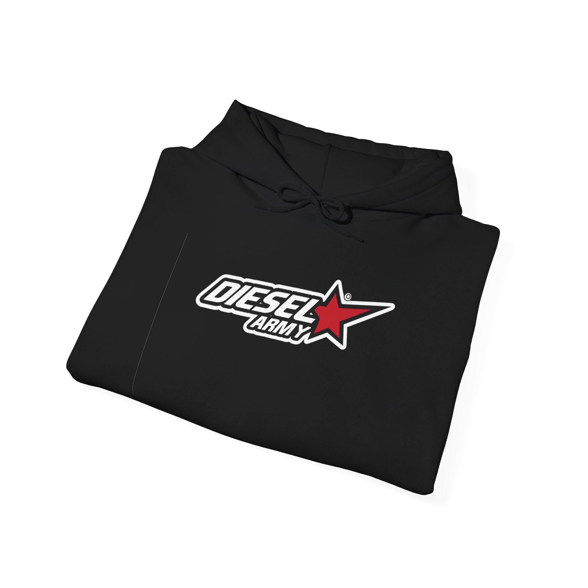 Diesel Army Hoodie - Retro Star Logo Pullover