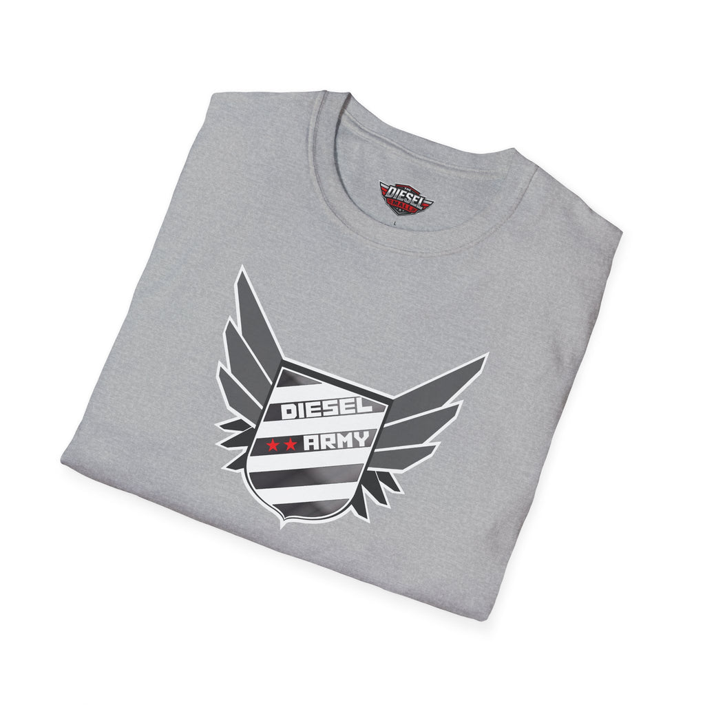 Diesel Rally Shield T-Shirt — Vintage Racing Crest Tee