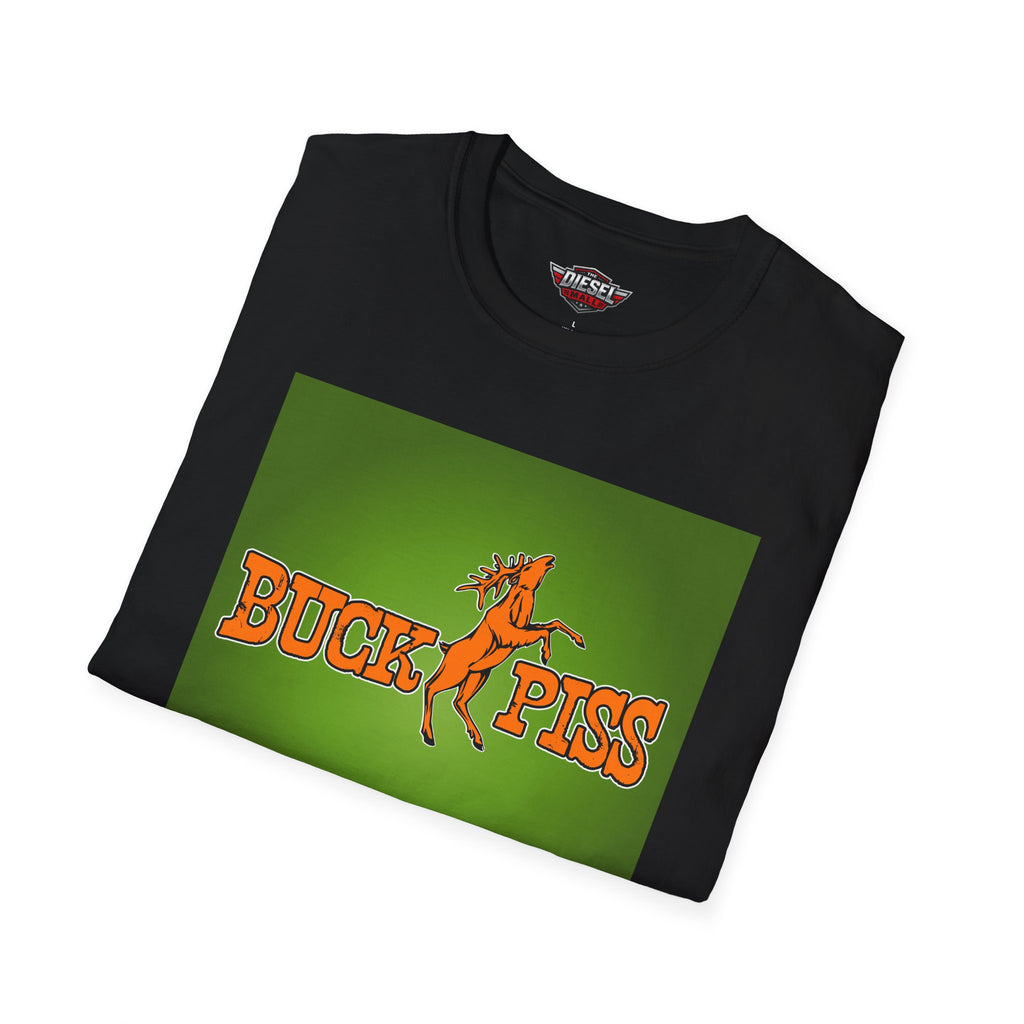 Buck Piss Graphic T-Shirt — Retro Bucking Horse Tee