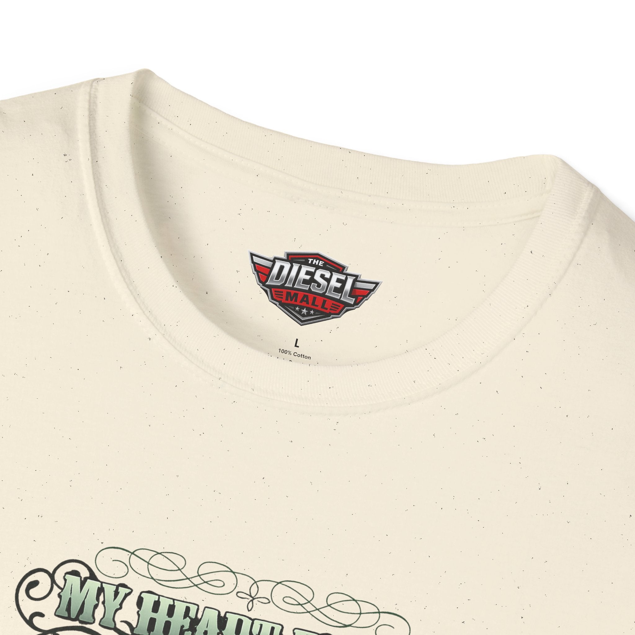 My heart pumps 40 octane — Green Design Tee